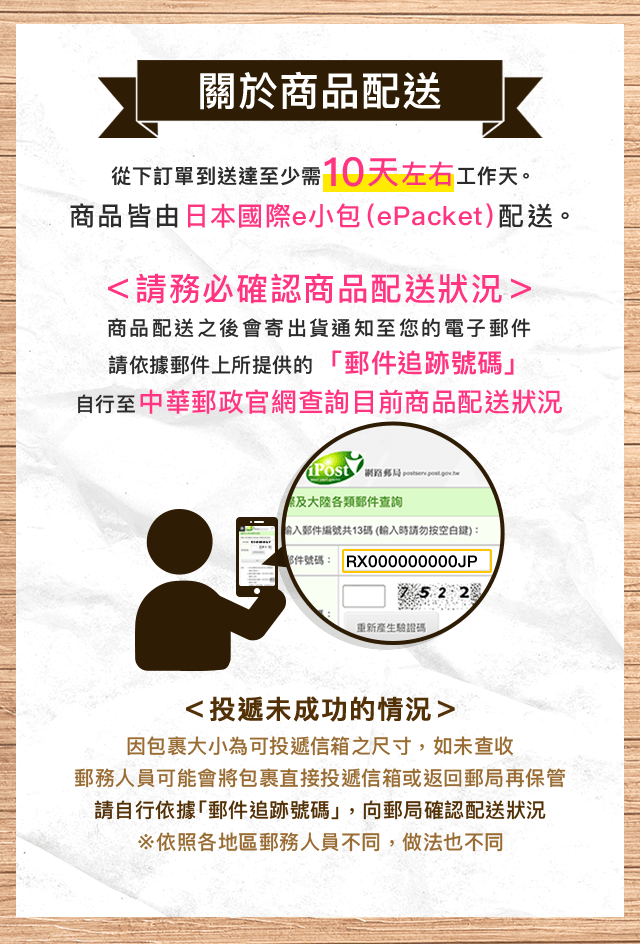 關於商品配送