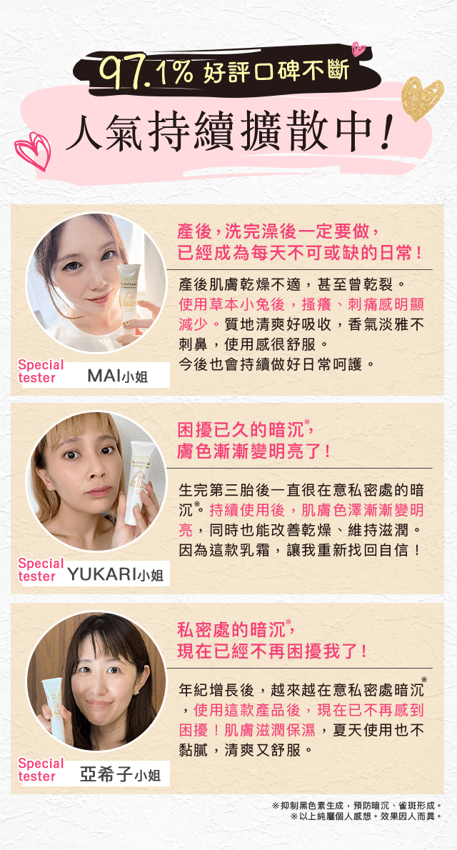 97.1%好評口碑不斷，人氣持續擴散中！